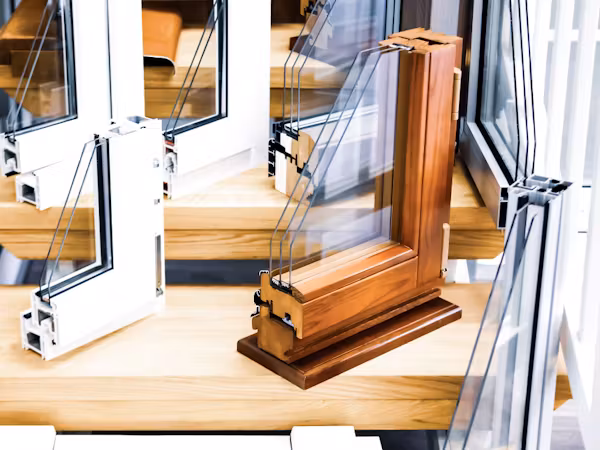 Corte seccional de ventana