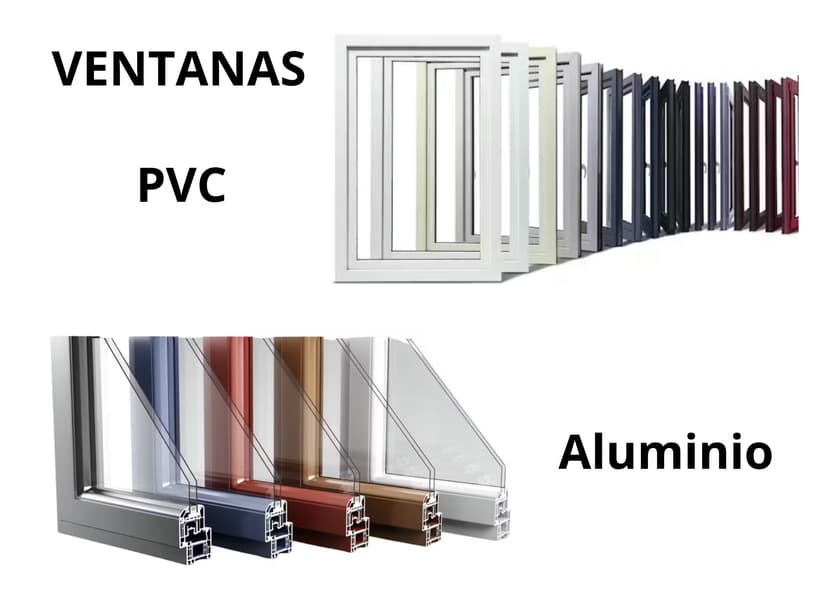 VENTANAS DE PVC VS VENTANAS DE ALUMINIO