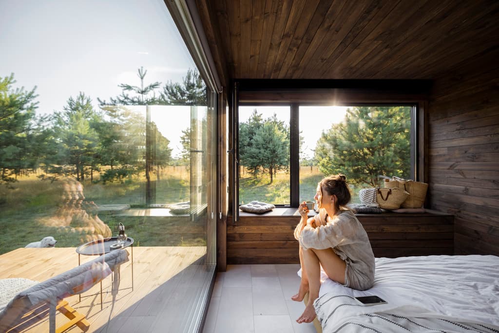 Las ventanas de PVC Kömmerling permiten contar con áreas más cómodas.