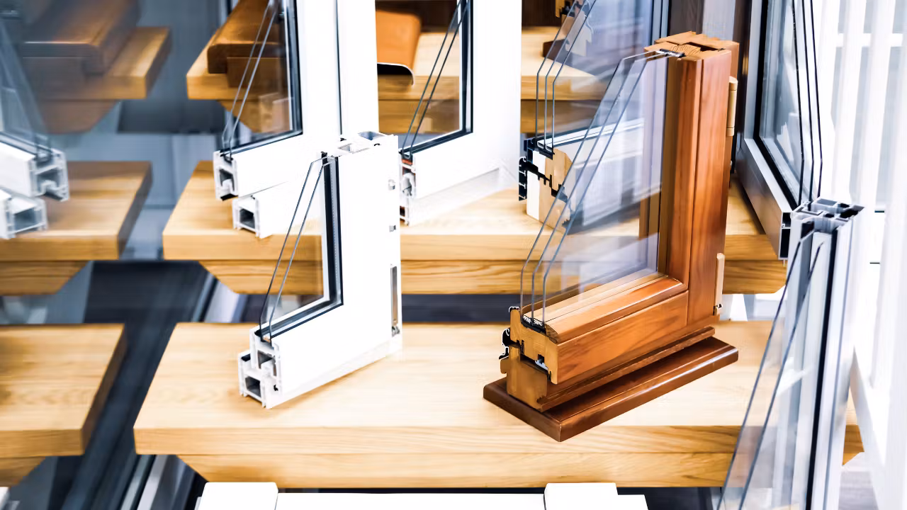 ¿Qué tipo de ventanas existen? - Por tipo de material